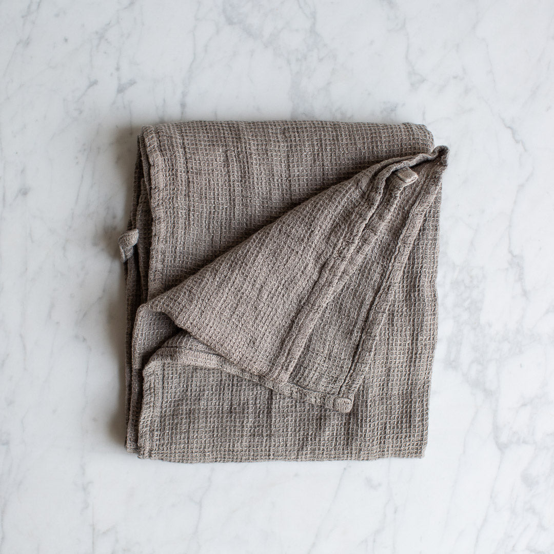 Waffle Linen Hand Towels