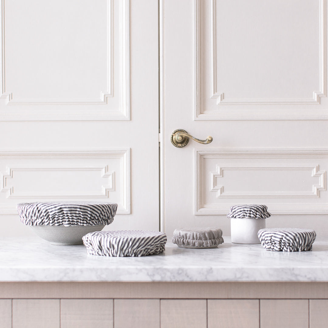 Linen bowl covers on sale