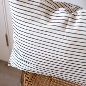 HANDWOVEN COTTON CUSHION COVERS IN PLAIN STRIPES