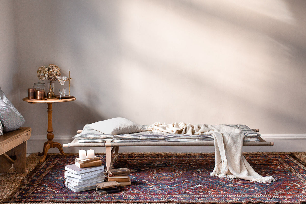 Our Safari Daybed and Kapok Safari Daybed Stacking Mattresses – Ellei Home