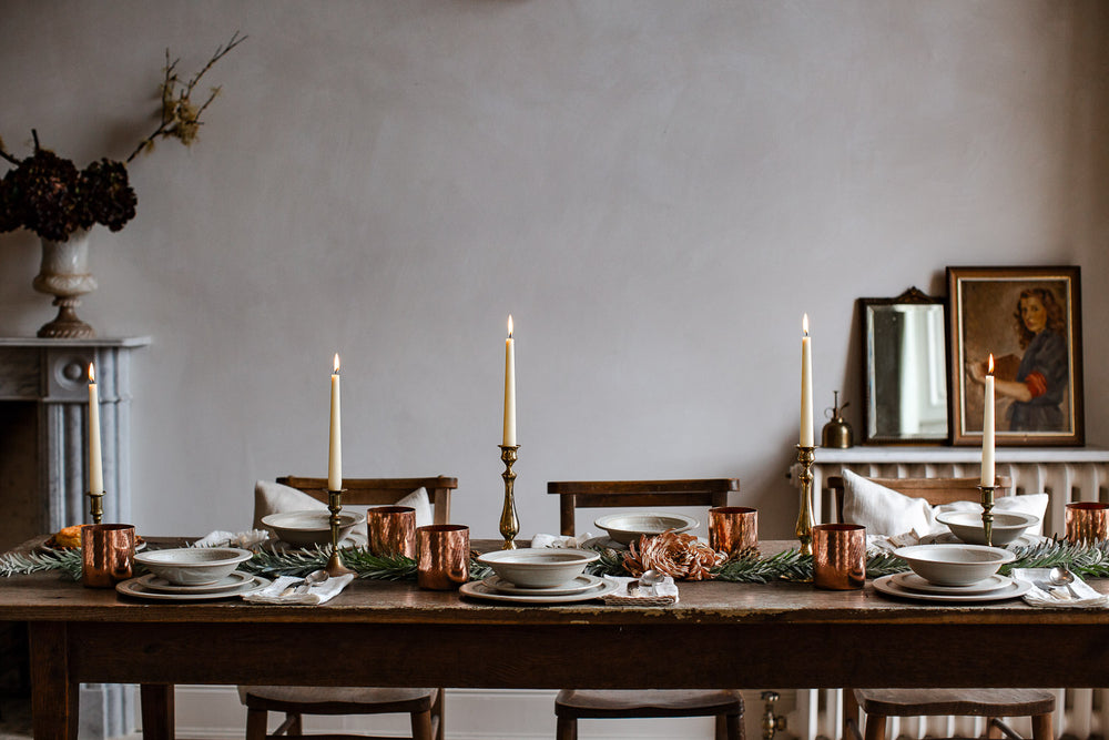 Modern Vintage Festive Table