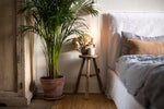 A Simple, Natural Bedroom with Vintage Accents