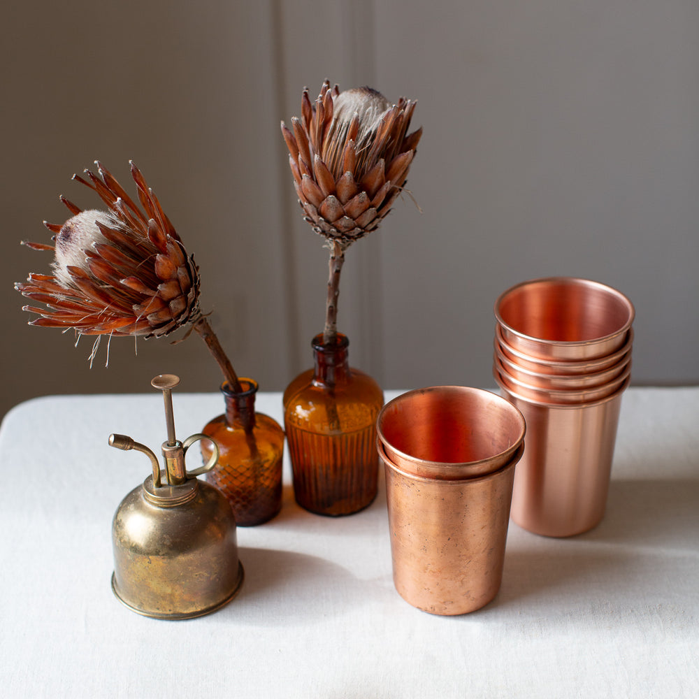 HAND FORGED COPPER STACKING CUP