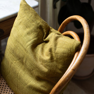 Onion-skin Dyed Handspun Eri Silk Cushion Covers