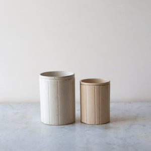 Vintage Victorian Marmalade Jar Utensil Holders