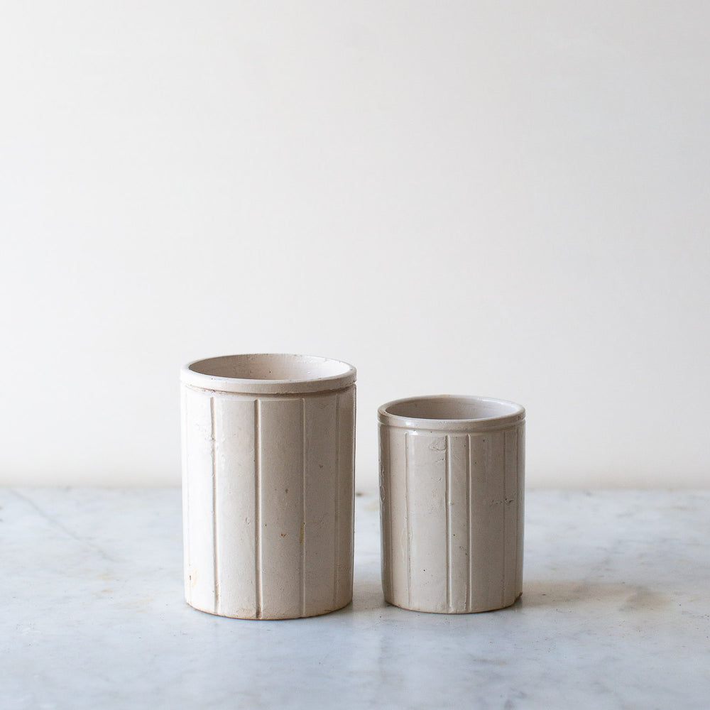 Vintage Victorian Marmalade Jar Utensil Holders