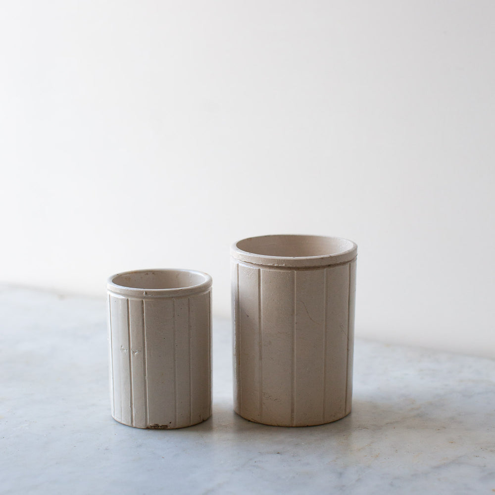Vintage Victorian Marmalade Jar Utensil Holders