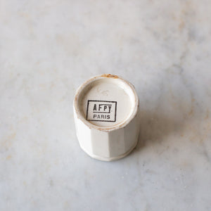 Small Vintage French Ironstone Utensil Holder