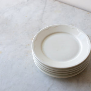 Vintage Set of Five Ironstone Plates