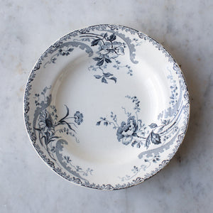 Vintage Decorative Blue Transferware Plate
