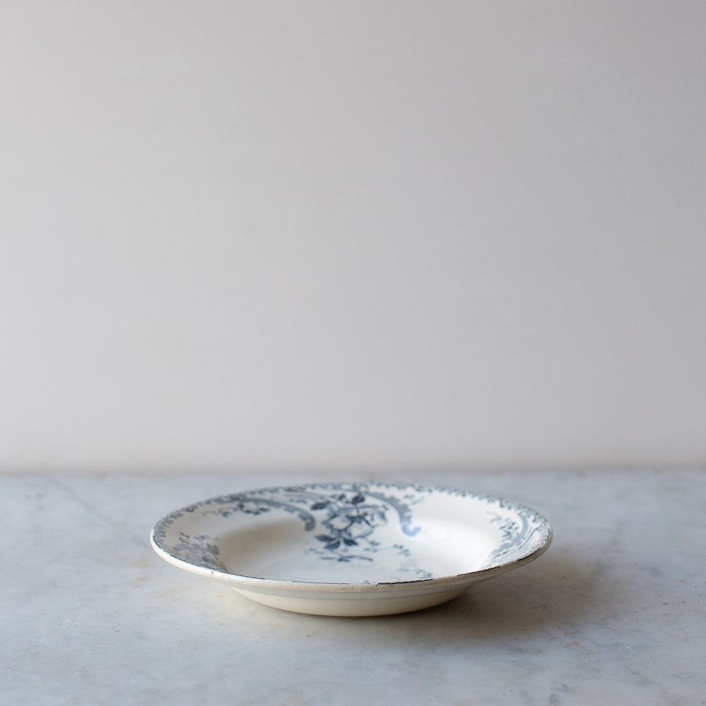 Vintage Decorative Blue Transferware Plate
