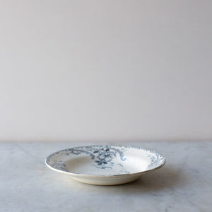 Vintage Decorative Blue Transferware Plate
