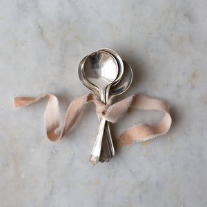 Vintage Decorative Round Head Spoon Set