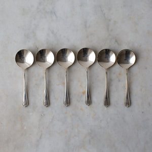 Vintage Decorative Round Head Spoon Set
