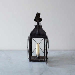Antique Weathered 19th Century French Lantern