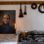 Vintage Hammered Copper Pan
