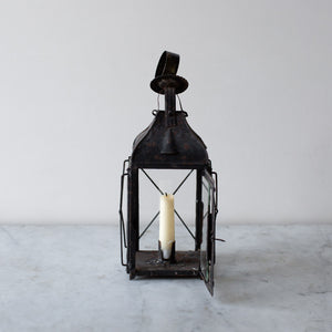 Antique Weathered 19th Century French Lantern