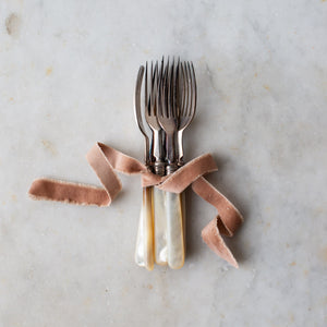 Vintage Mother of Pearl Fork Set