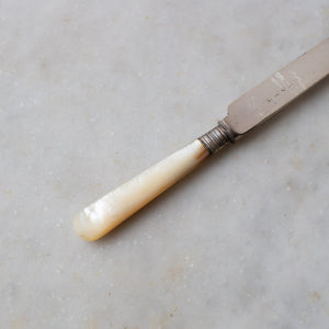 Vintage Mother of Pearl Knife Set