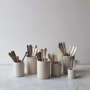 Vintage Victorian Marmalade Jar Utensil Holders