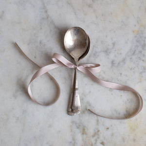 Set of Two Vintage Decorative Spoons