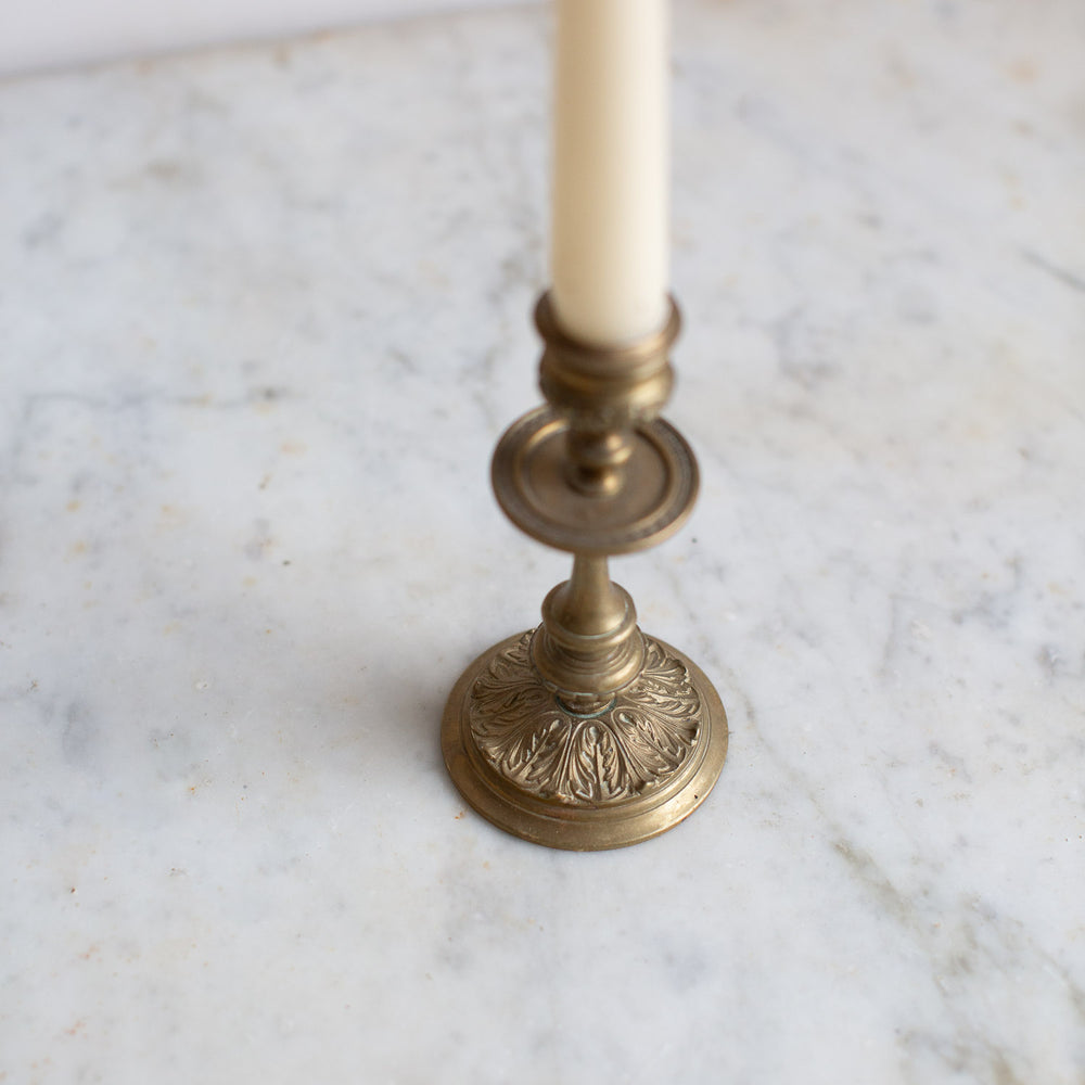 Vintage Brass Decorative Candle Holder