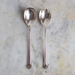 Vintage Decorative Small Serving Spoon and Fork set