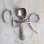 Vintage Small Beaded Serving Spoons