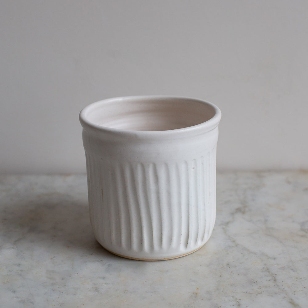 SECONDS - HANDMADE FLUTED UTENSIL HOLDER
