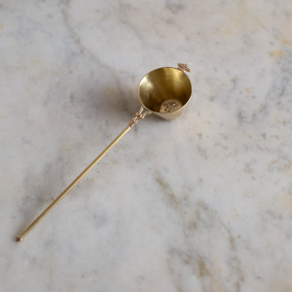 Handcrafted Brass Tea Strainer