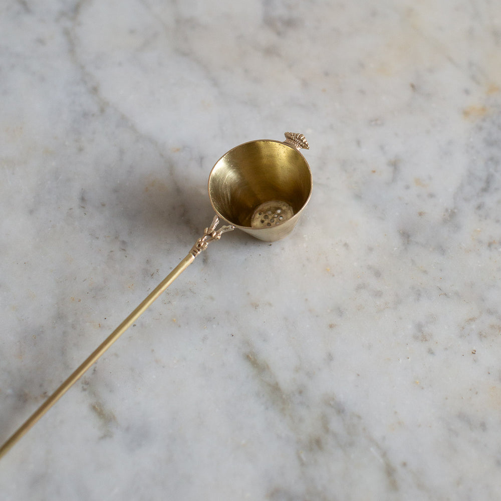 Handcrafted Brass Tea Strainer