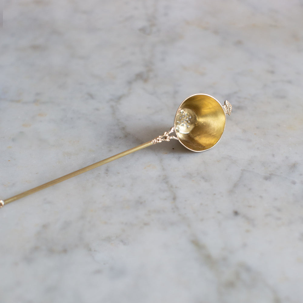 Handcrafted Brass Tea Strainer