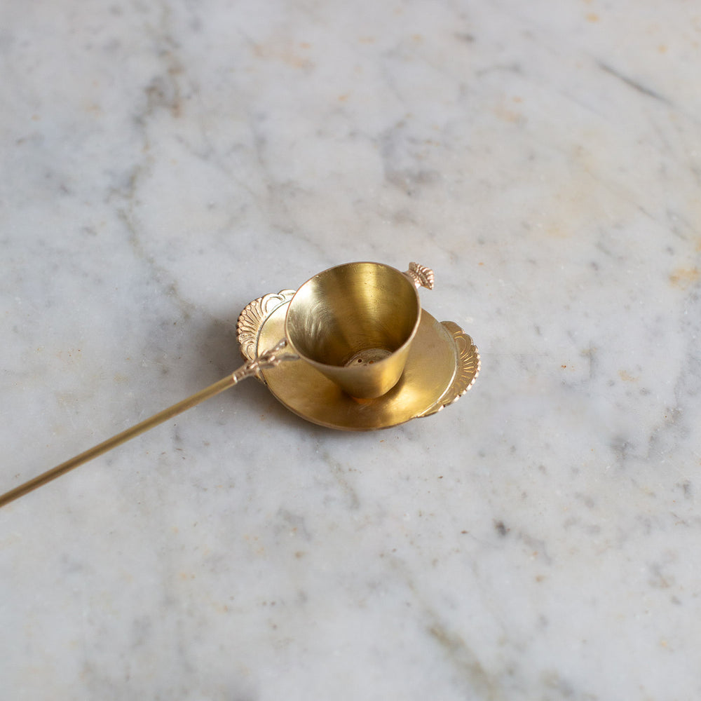 Handcrafted Brass Tea Strainer