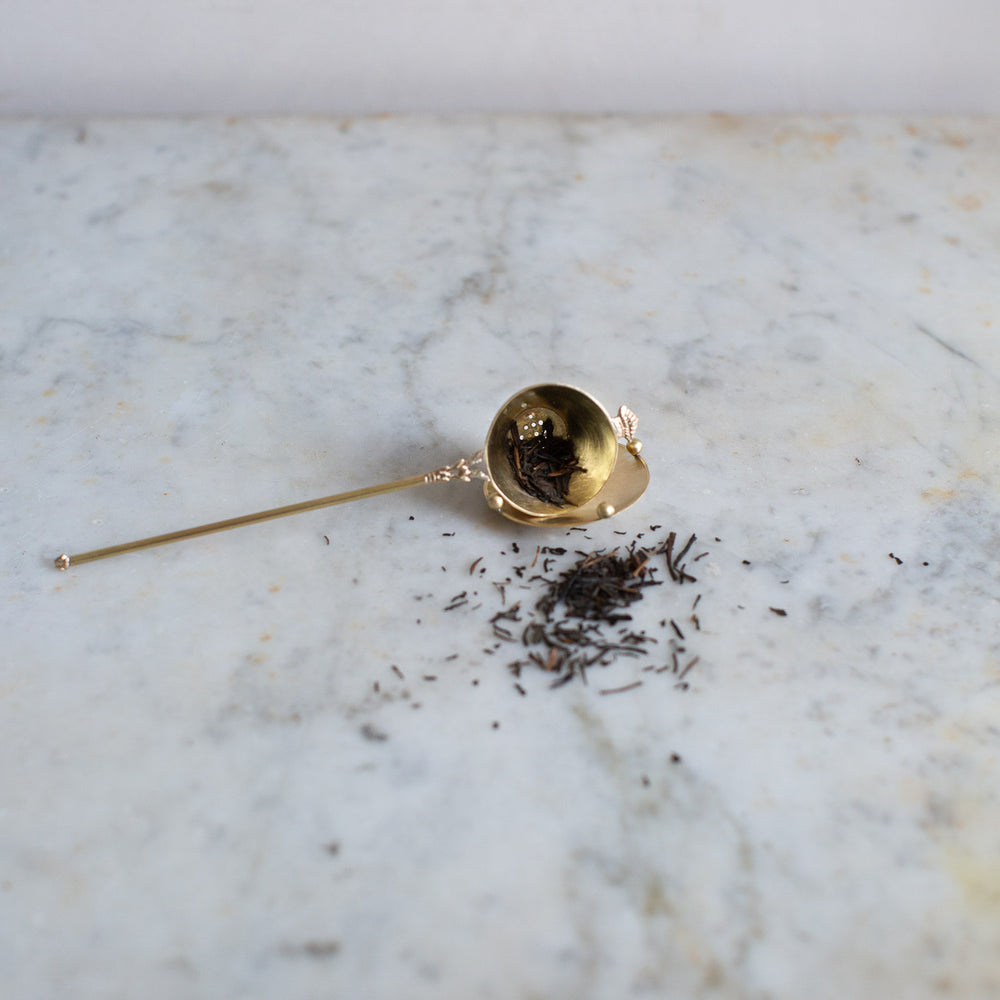 Handcrafted Brass Tea Strainer