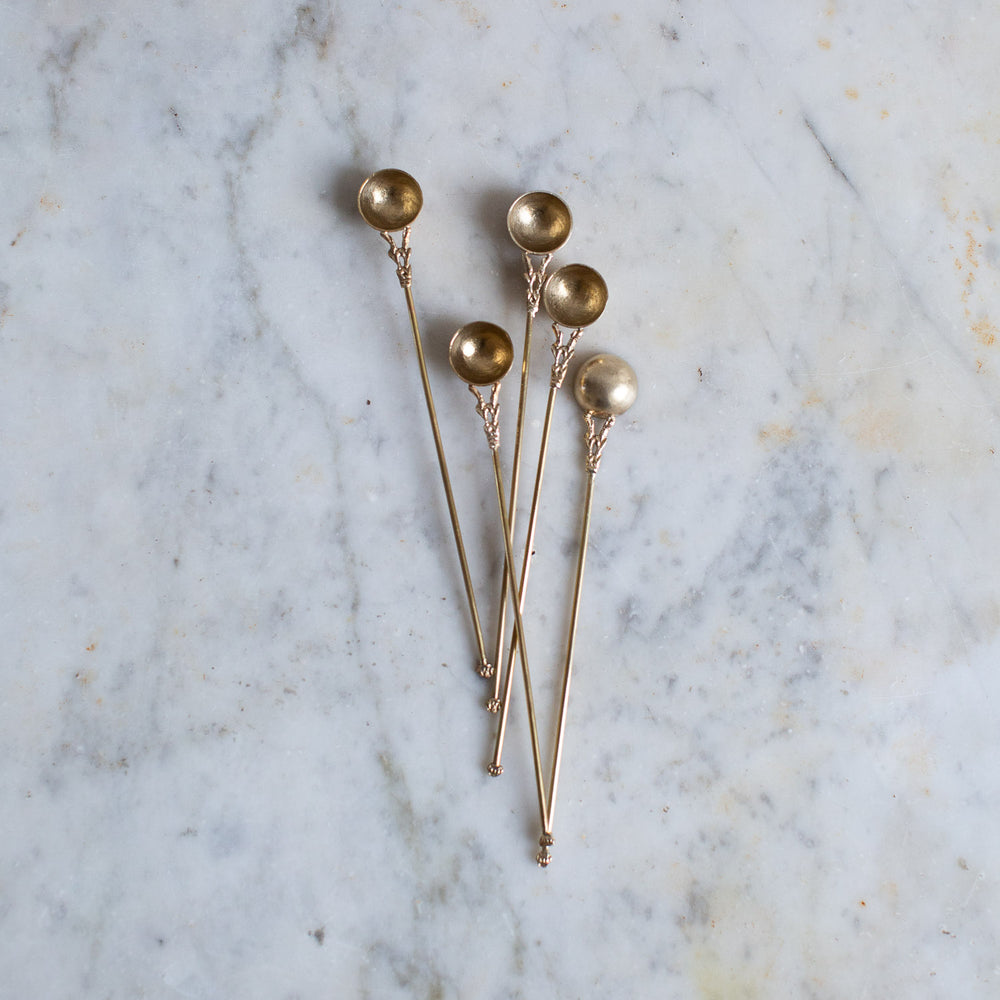 Handcrafted Brass Spice Spoon