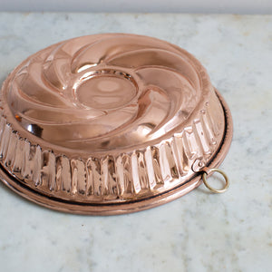 EX-PROP - HAND FORGED COPPER CAKE MOULD