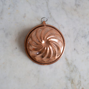 SAMPLES - HAND FORGED MINI COPPER CAKE MOULD