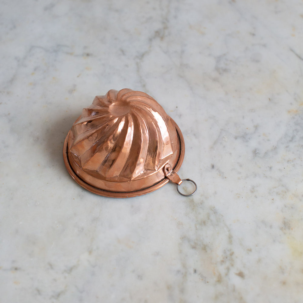 SAMPLES - HAND FORGED MINI COPPER CAKE MOULD