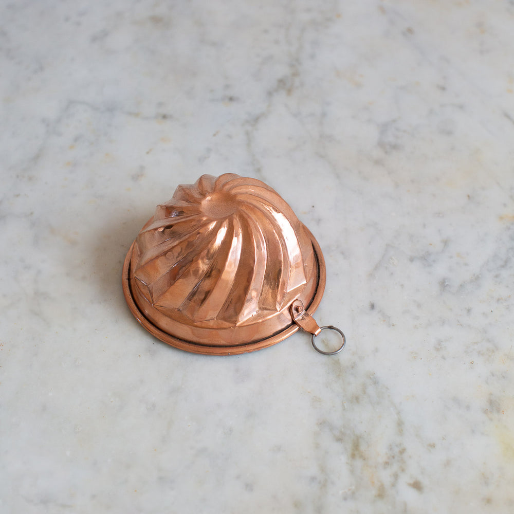 SAMPLES - HAND FORGED MINI COPPER CAKE MOULD