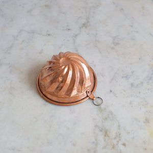 SAMPLES - HAND FORGED MINI COPPER CAKE MOULD