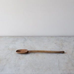 VINTAGE HAND CARVED WOODEN COOKING SPOONS SET