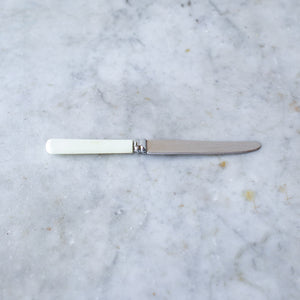 Vintage Sheffield England Faux Bone Handle Knife Set I