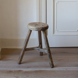 VINTAGE ELM STOOLS