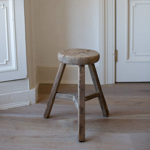 VINTAGE ELM STOOLS