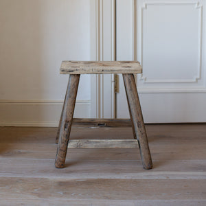 VINTAGE ELM STOOLS
