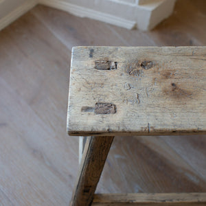 VINTAGE ELM STOOLS