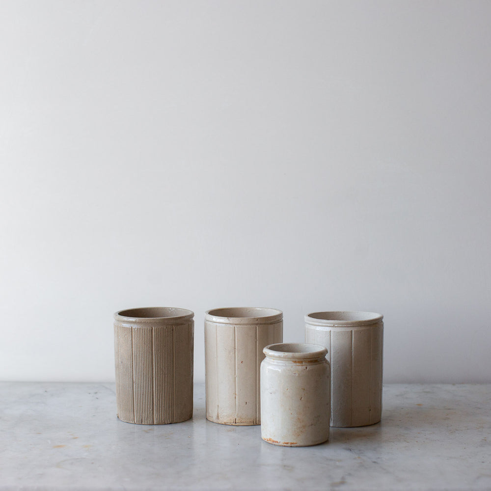 VINTAGE STORAGE JAM JARS