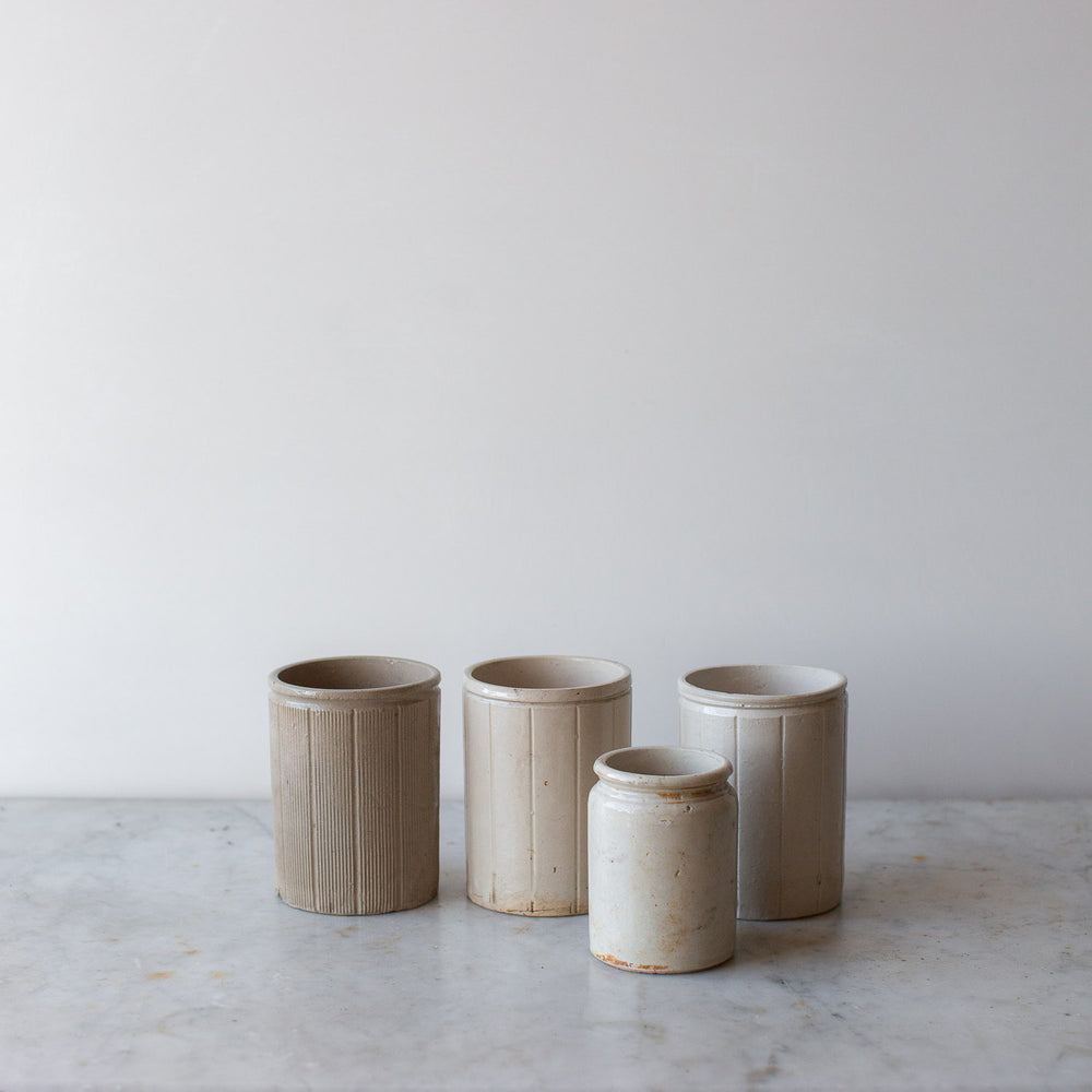 VINTAGE STORAGE JAM JARS