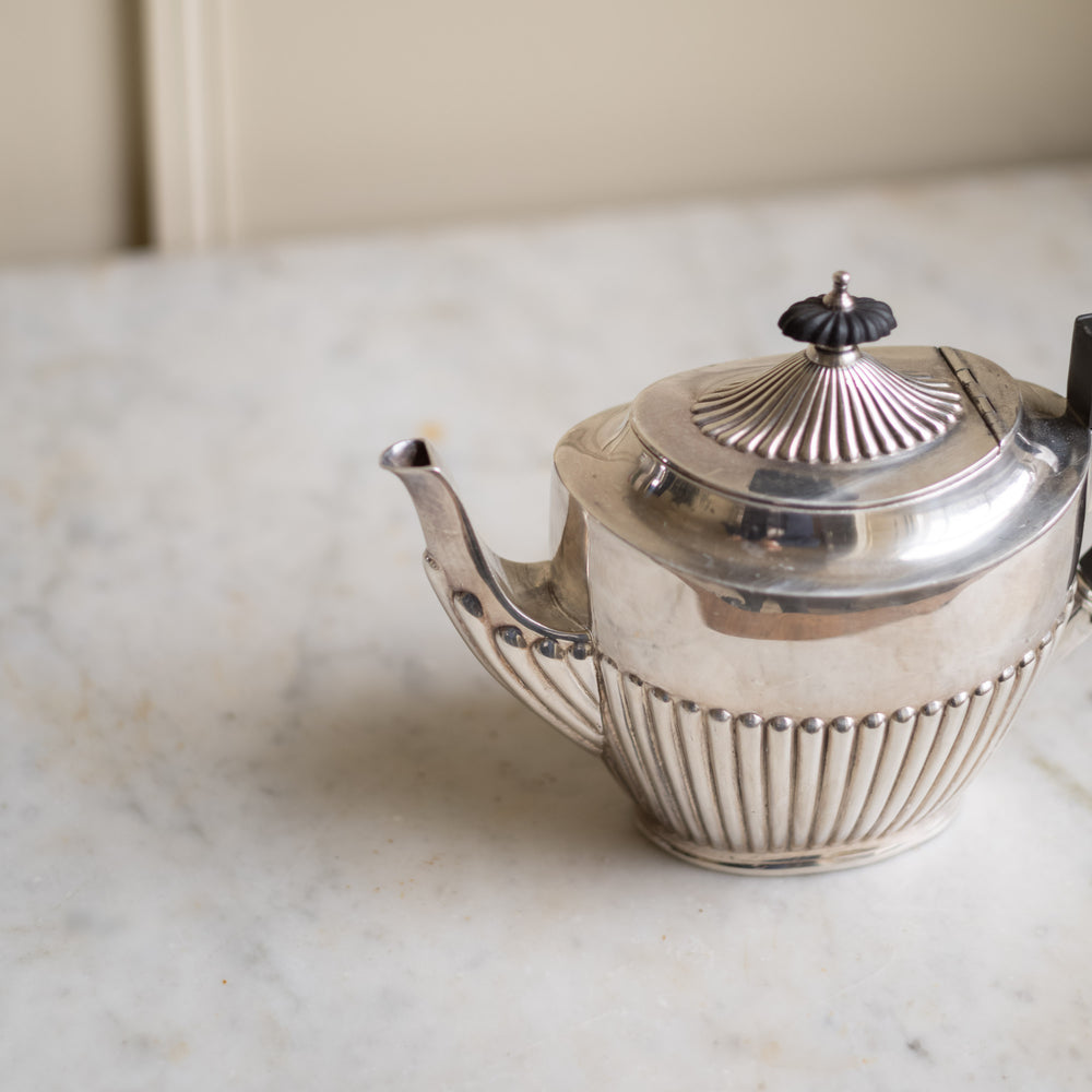 Fluted Tea Pot Vintage Fluted Tea Pot – Ellei Home