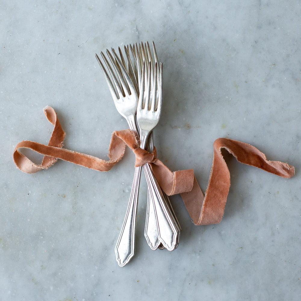 Vintage Deco Fork Set